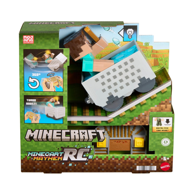 RC Steve with Minecart Z0234