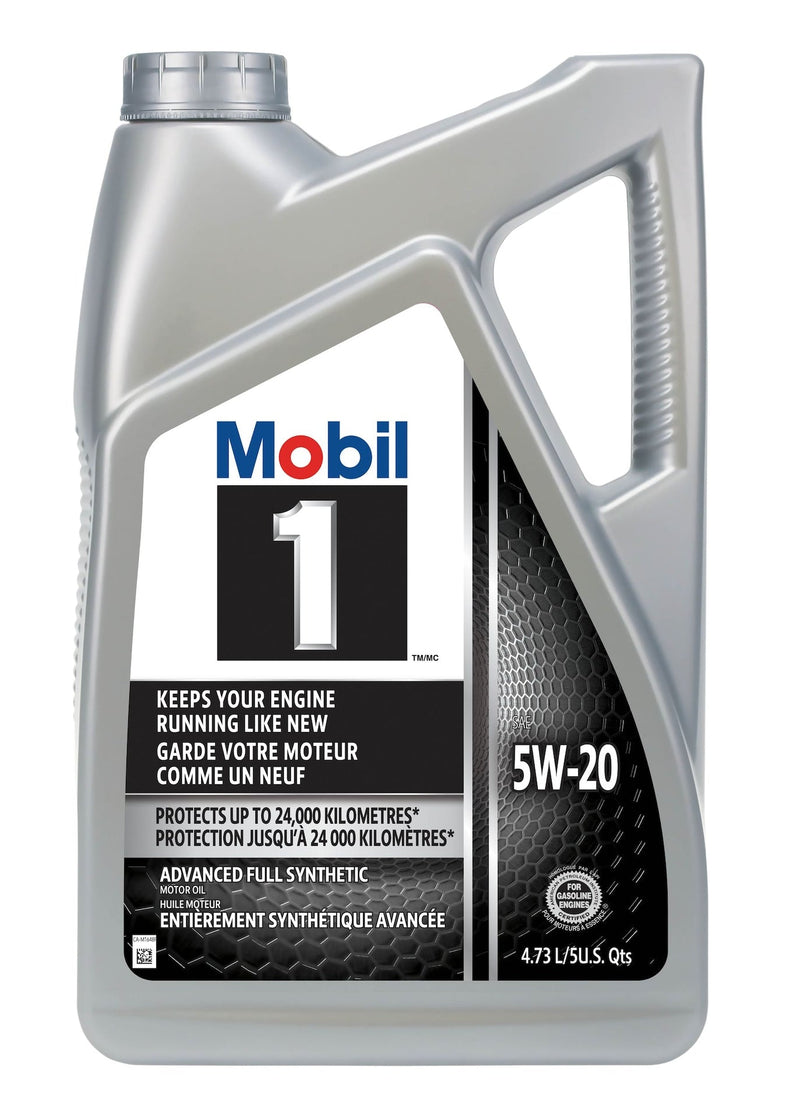5W20 Synthetic Engine/Motor Oil Set, 4.73-L + 1-L W6145