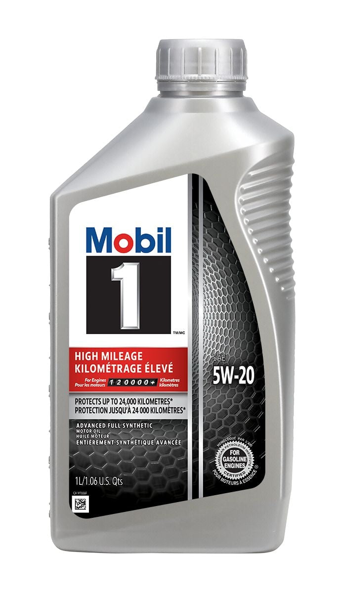 High Mileage 5W20 Synthetic Engine/Motor Oil, 1-L T9440