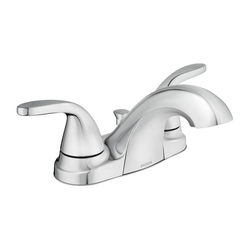 Adler Double Handle Bathroom Faucet, Chrome Z7778