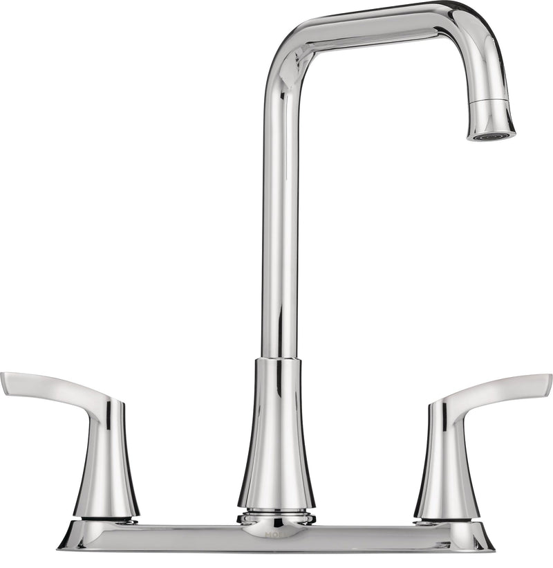 Danika Double Handle Kitchen Faucet, Chrome B6403