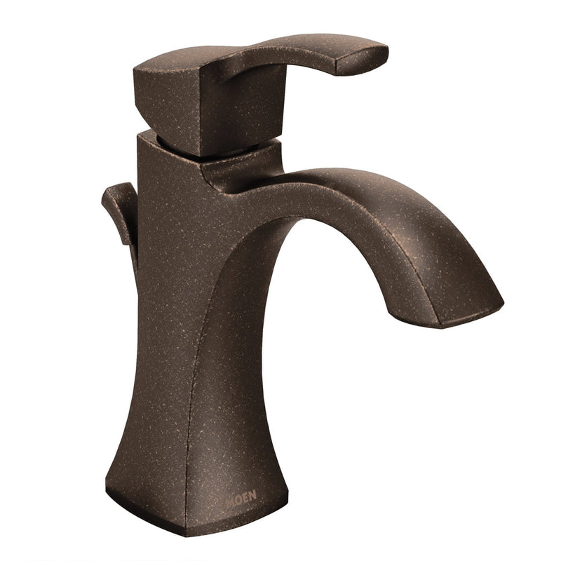 Voss Double Handle High Arc Single Hole Bathroom Sink Faucet, WaterSense Certified, Oil Rubbed Bronze O1733