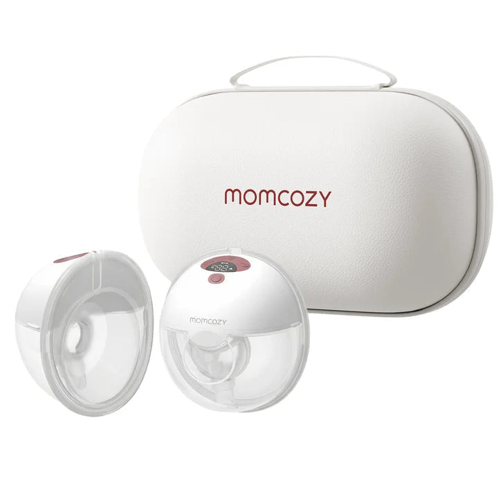 Momcozy Smart Breast Pump + Milk Storage Bags + Breast Pump Wipes J3218