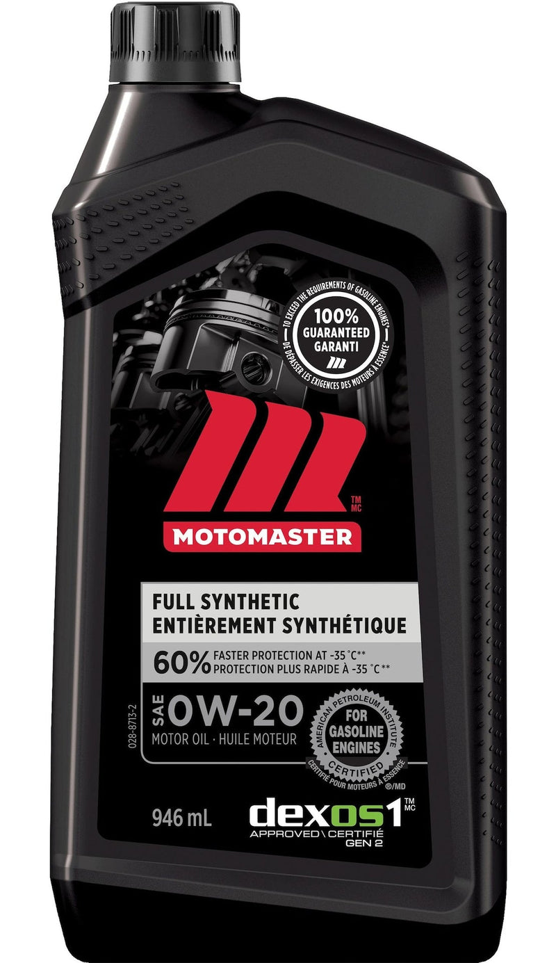 0W20 Synthetic Engine/Motor Oil, 946-mL F6890