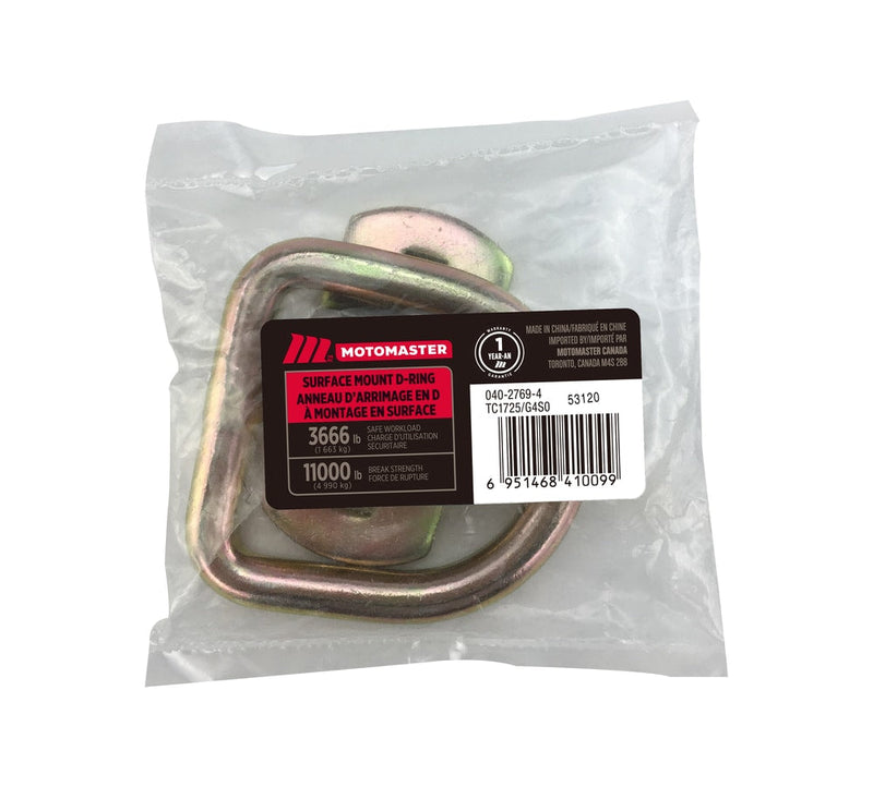 11,000-lb Medium Duty D-Ring, Surface Mountable U5837