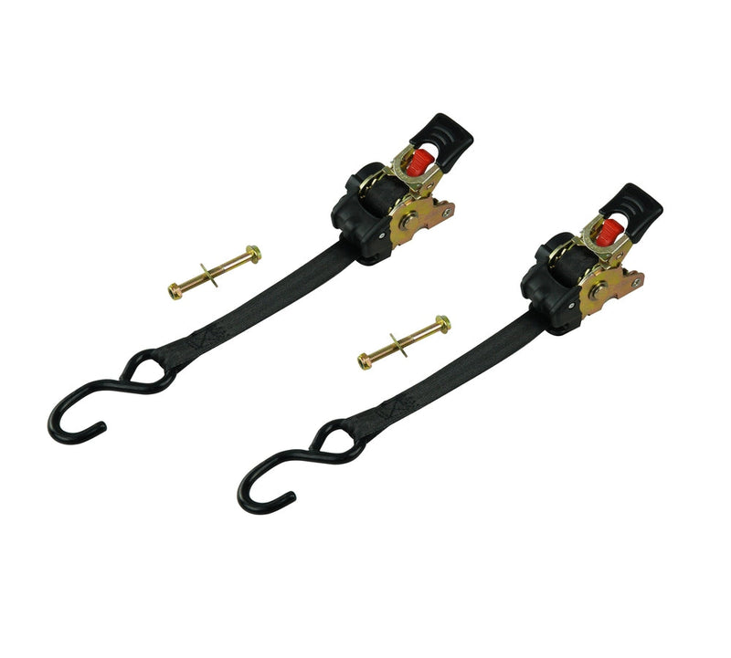 1,500-lb Retractable Transom Tie Down Strap, 1-in x 6-ft (2.54 cm x 1.8 m), 2-pk H1538