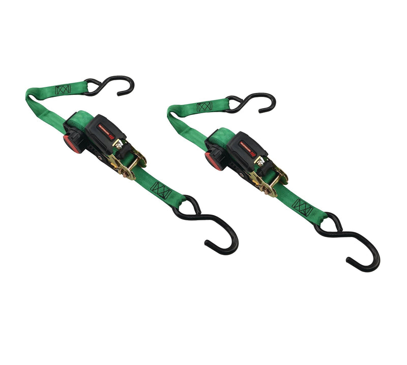 1,500-lb Rocker Ratchet Tie Down, 1-in x 15-ft, 2-pk A2474
