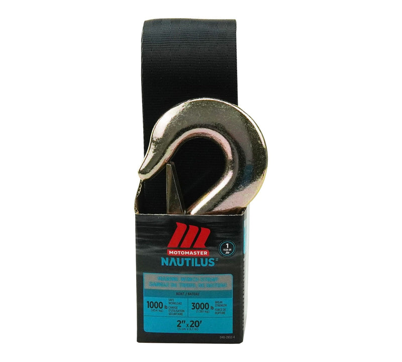 3,000-lb Marine Winch Strap, 2-in x 20-ft N6383