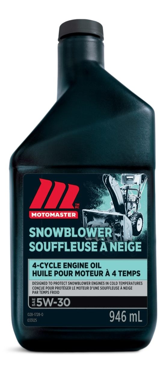 4-Stroke Snowblower/Snowthrower Oil 5W30, 946-mL S9459