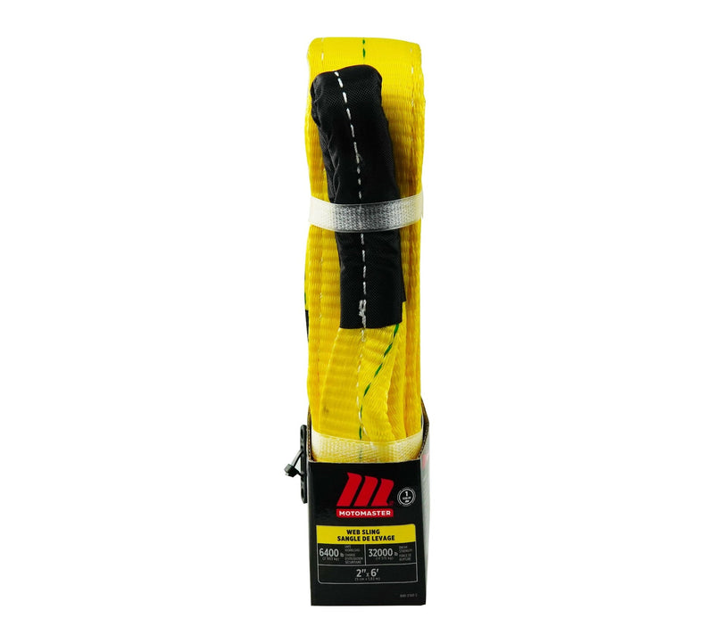 6,4000-lb Web Lifting Slings, 2-in x 6-ft U1928