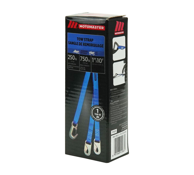 750-lb Snowmobile Tie Down Strap, 1-in x 10-ft X5040