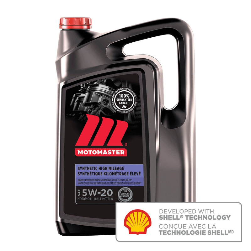 High Mileage 5W20 Synthetic Engine/Motor Oil, 5-L N3847