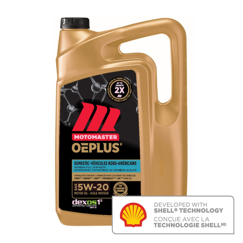 OEPLUS Domestic Premium 5W20 Synthetic Engine/Motor Oil, 5-L C6232