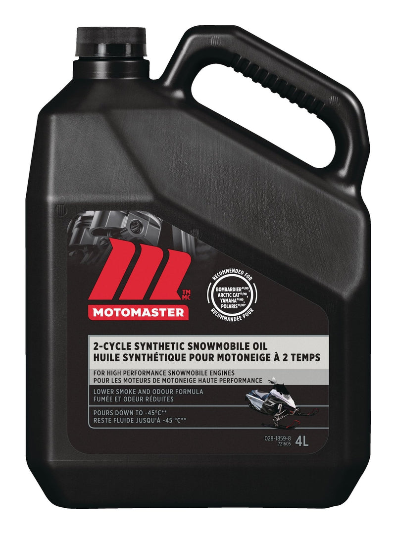 Synthetic 2-Stroke Snowmobile Oil, 4-L Q1255