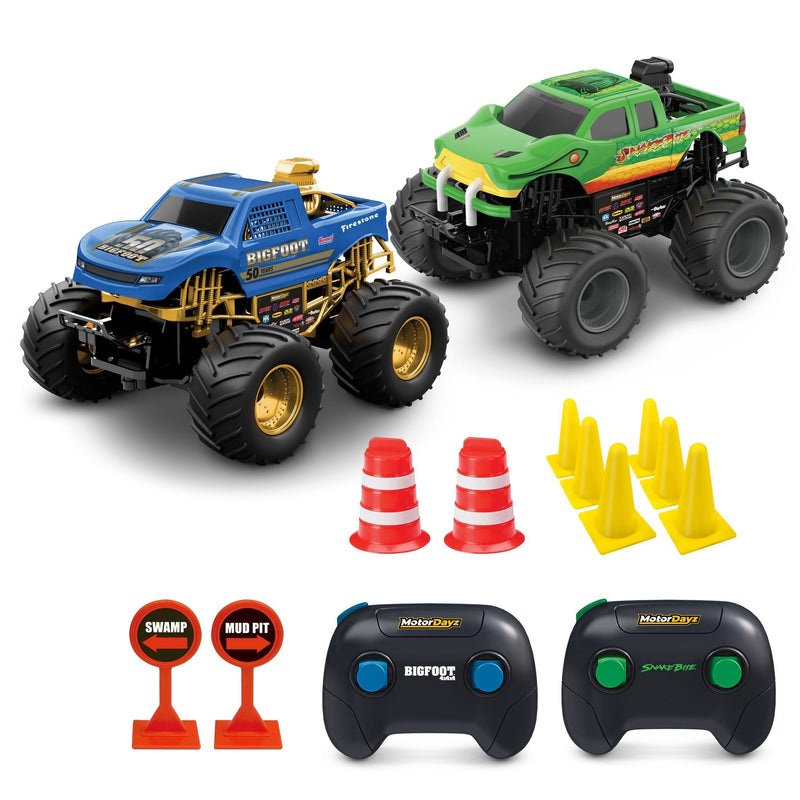 MotorDayz RC Monster Truck Twinpack - 1:24 Scale L5754