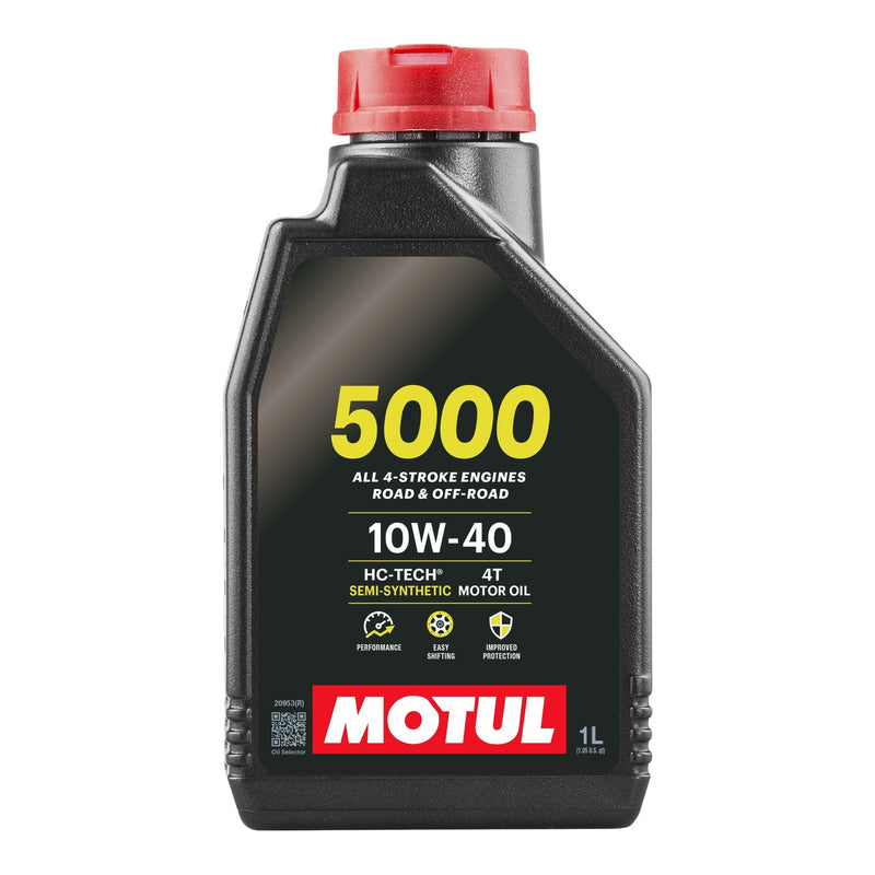 5000 4-Stroke Semi-Synthetic 10W40 Motor Oil, 1-L T6043