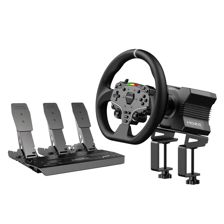 MOZA R5 All-in One PC Gaming Racing Simulator Bundle with Clutch F2946