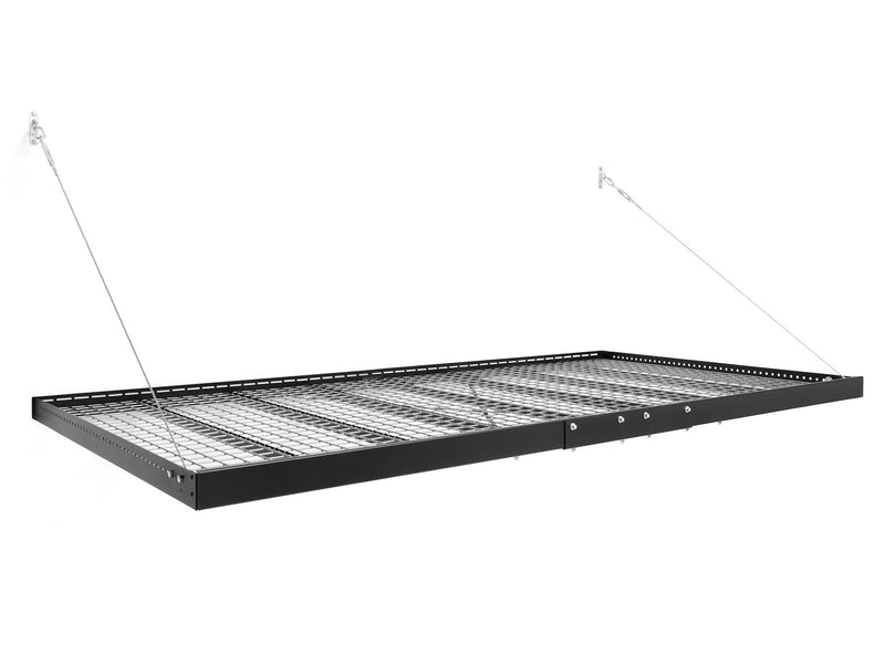 Wall Mounted Heavy-Duty Steel Shelf, 600-lb Capacity, 4-ft x 8-ft U0096