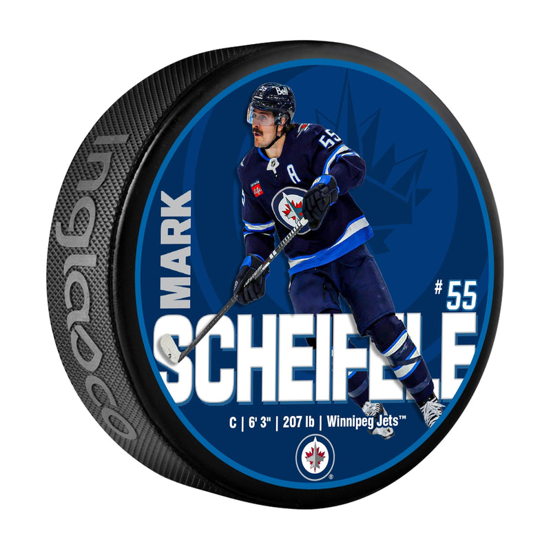 Mark Scheifele Hockey Puck, 6-oz M7848