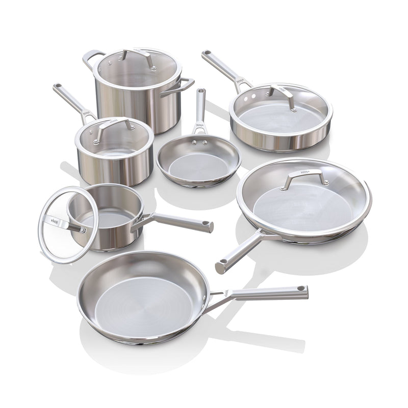 Everclad 12 piece Stainless Steel Cookware Set A7843