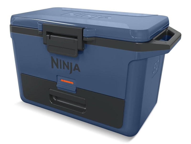 50-Quart Portable Hard Cooler with Drawer, Blue, 47-L Y5485
