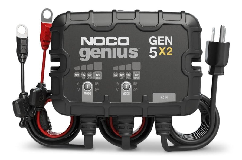 GEN5X2 Onboard Smart Battery Charger/Maintainer/Desulfator, 2-Bank, 10-Amp, 12V S9264