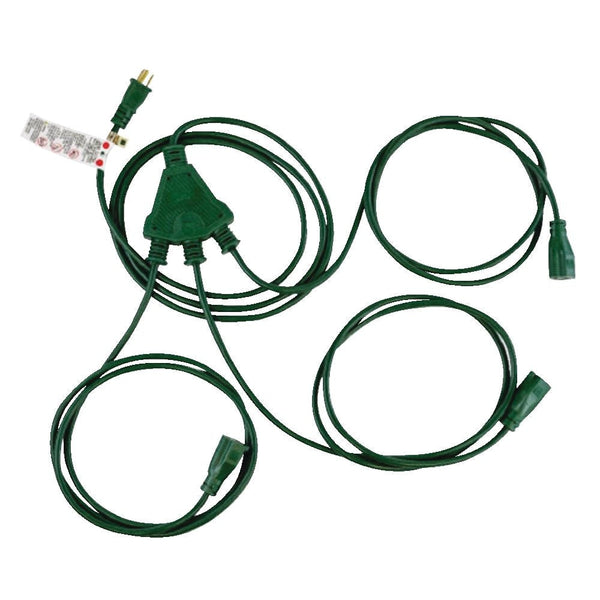 28-ft Outdoor 3-Split Extension Cord T9158