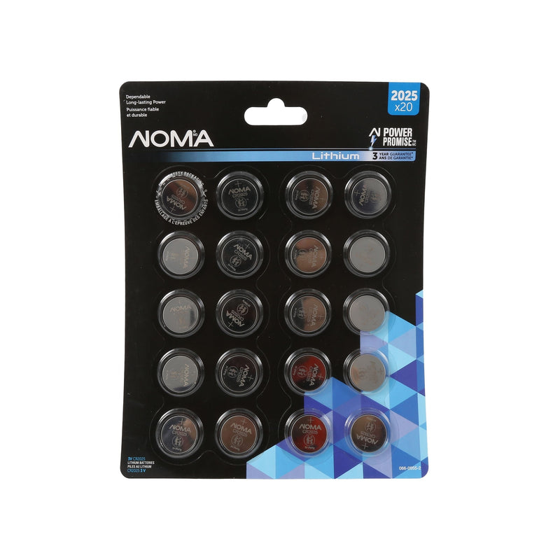 CR2025 Button Cell Batteries, 20-pk C4722