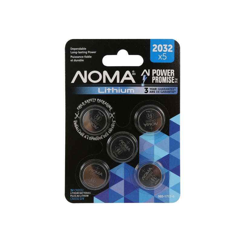CR2032 3V / 3 Volt Lithium Coin Cell Batteries, Long Lasting, 5-pk B5687