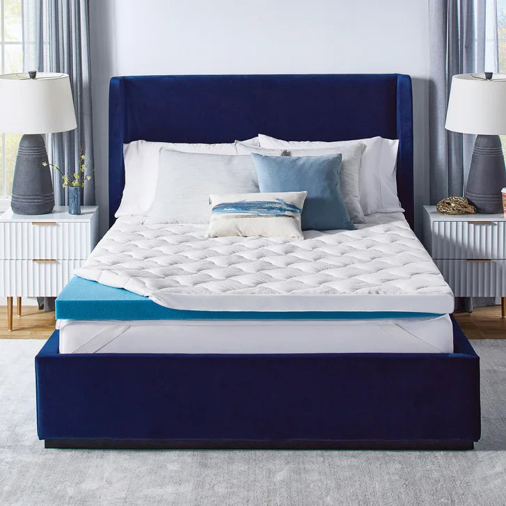 Novaform 3 in. Comfort Grande Plus Advanced Foam Mattress Topper O7526