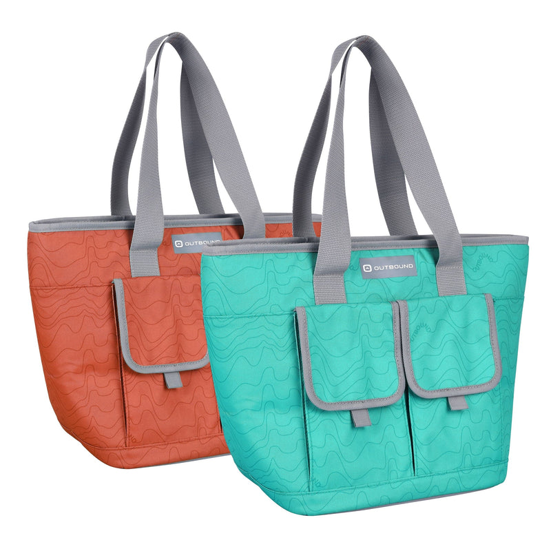 Beach Tote Insulated Soft Cooler, 24-Can D2759