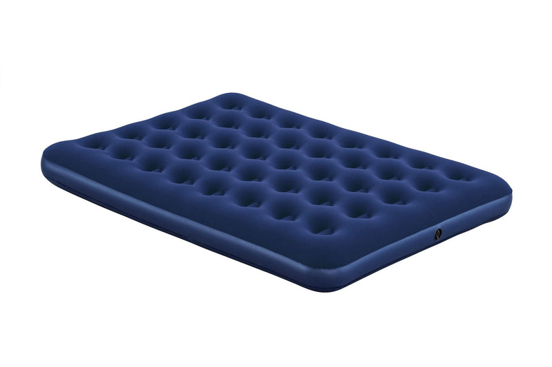 Double Single-High Inflatable Air Mattress/Airbed with Flocked Top & Repair Kit G5940