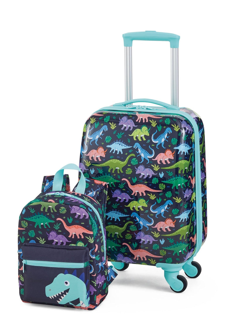 Kids Dino Hardside Luggage, 2-pc L0364