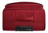 Softside Large Luggage, Wheeled, Red