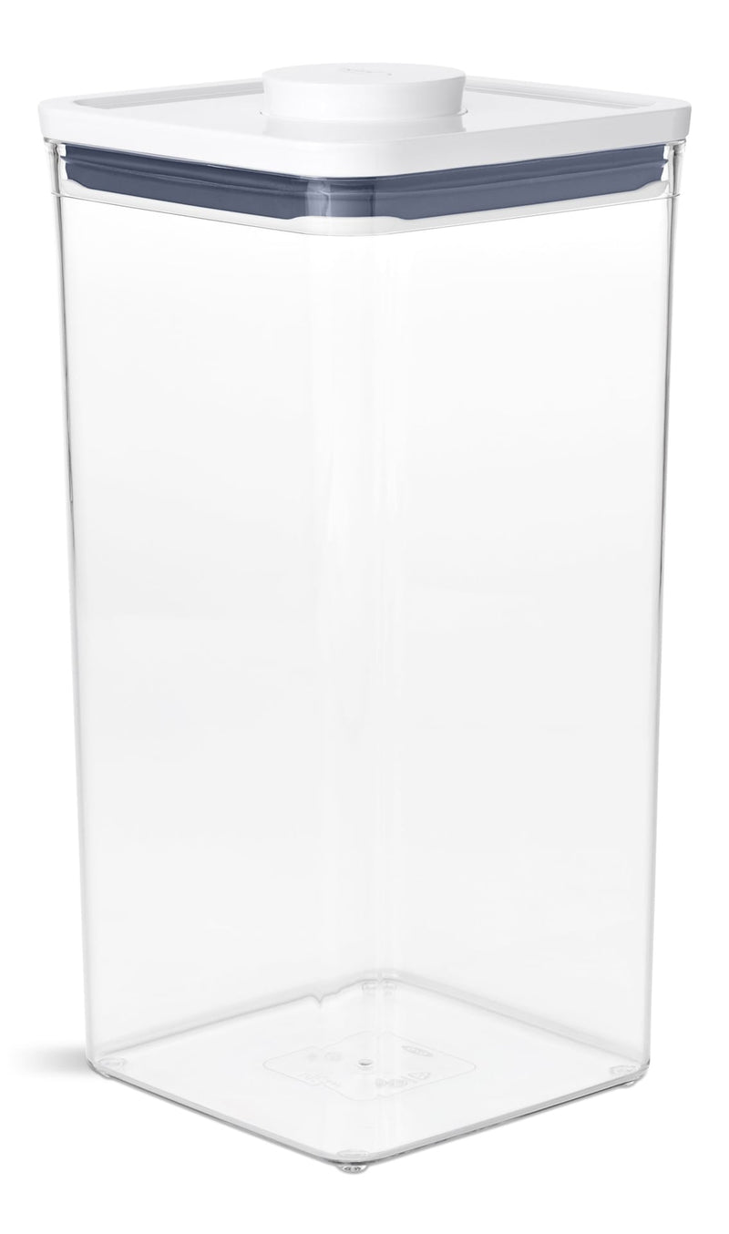 Big Square Plastic Pantry Storage POP Container, 5.7-L, Tall, BPA-Free S7105