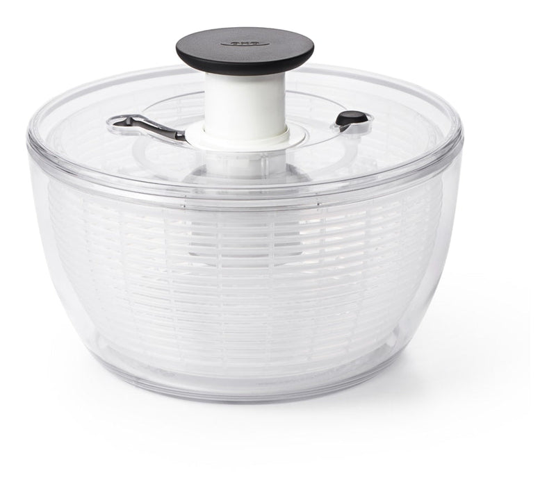 Salad Spinner, Clear, 10-1/4-in Y9087