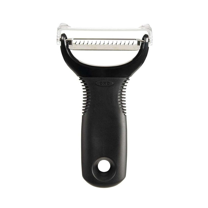 Stainless Steel Julienne Peeler, Black C5888