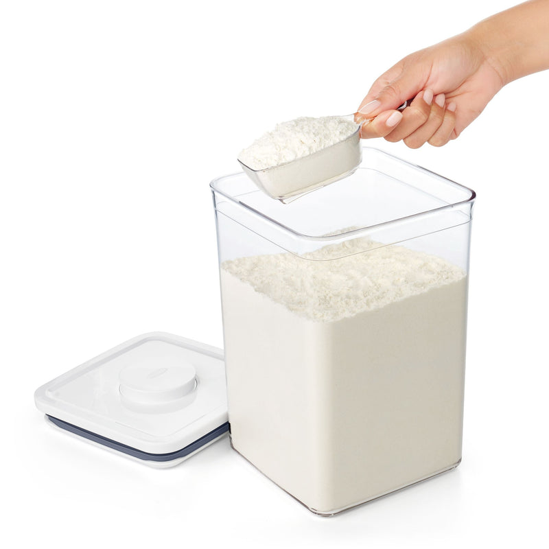 POP Half Cup Measuring Scoop for Dry Measure, 170-g, Clear M1776