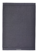 All-Purpose Ribbed Cotton Terry Kitchen Towels, Charcoal, 2-pk