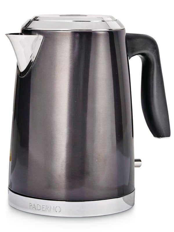 Cordless Electric Kettle with Auto Shut Off, Black Stainless Steel, 1.7L C3302