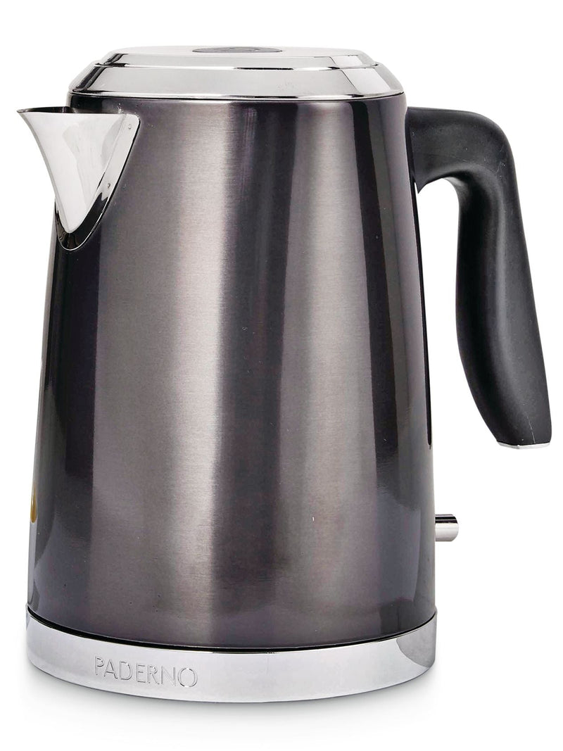 Cordless Electric Kettle with Auto Shut Off, Black Stainless Steel, 1.7L C3302
