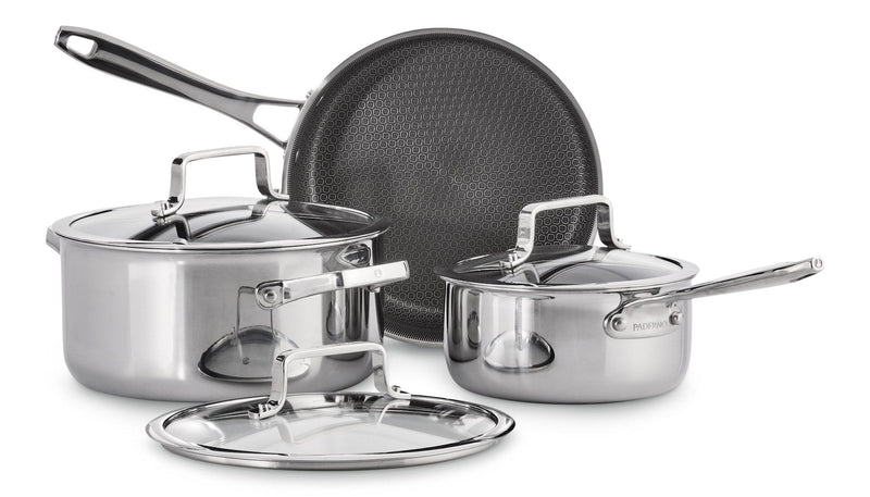 PFOA-Free Hybrid Clad Cookware Pot Set, 6-pc F4491