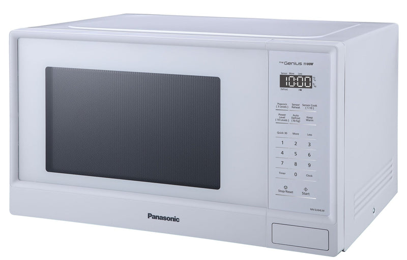 NN-SU64LW Countertop Microwave Genius Sensor Cooking, 1.3-cu.ft., Matte White B717
