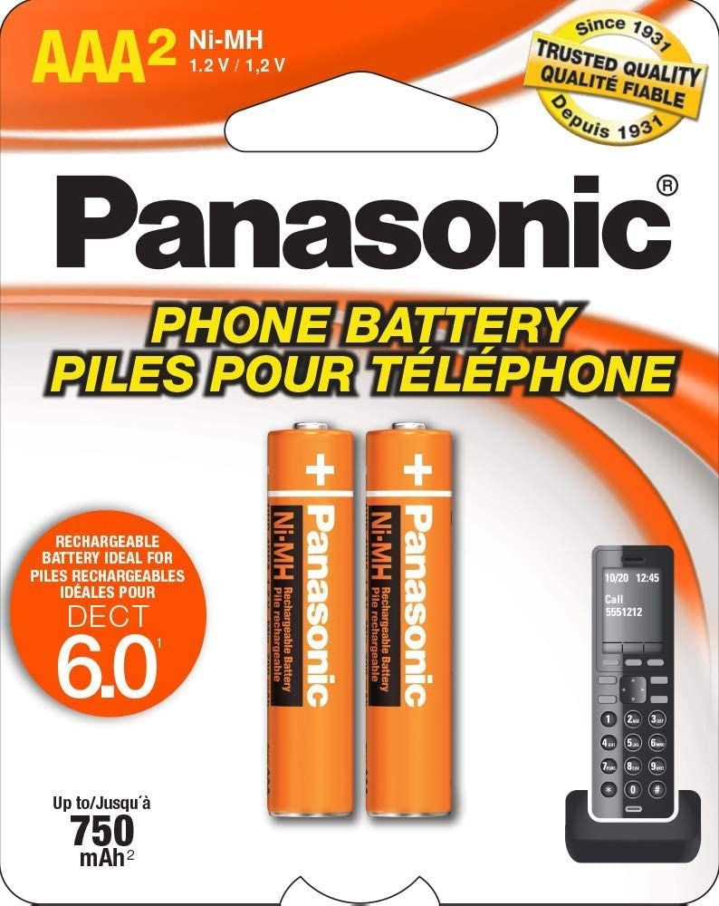 Rechargeable AAA Battery for Cordless Phones (HHR4DPA2BA) C9071