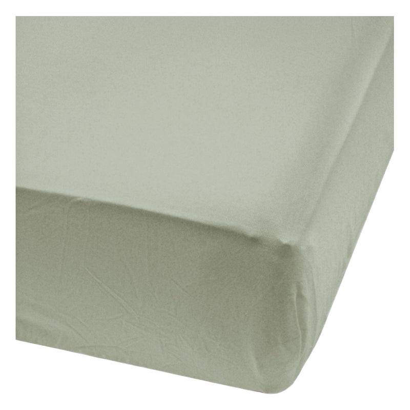 Bamboo Baby Crib Fitted Sheets, Moss R1794