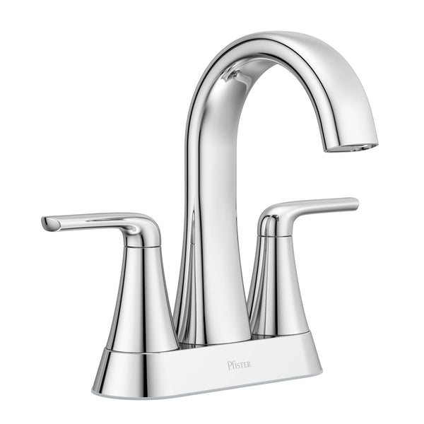 Raya 4-in Chrome Centerset Bathroom Sink Faucet C6394