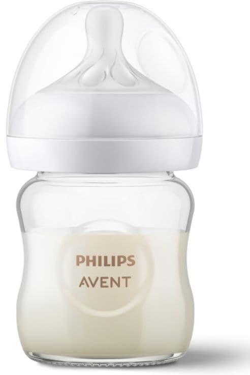 Glass Bottle with Response Nipple 4-oz, 1-pk I6278