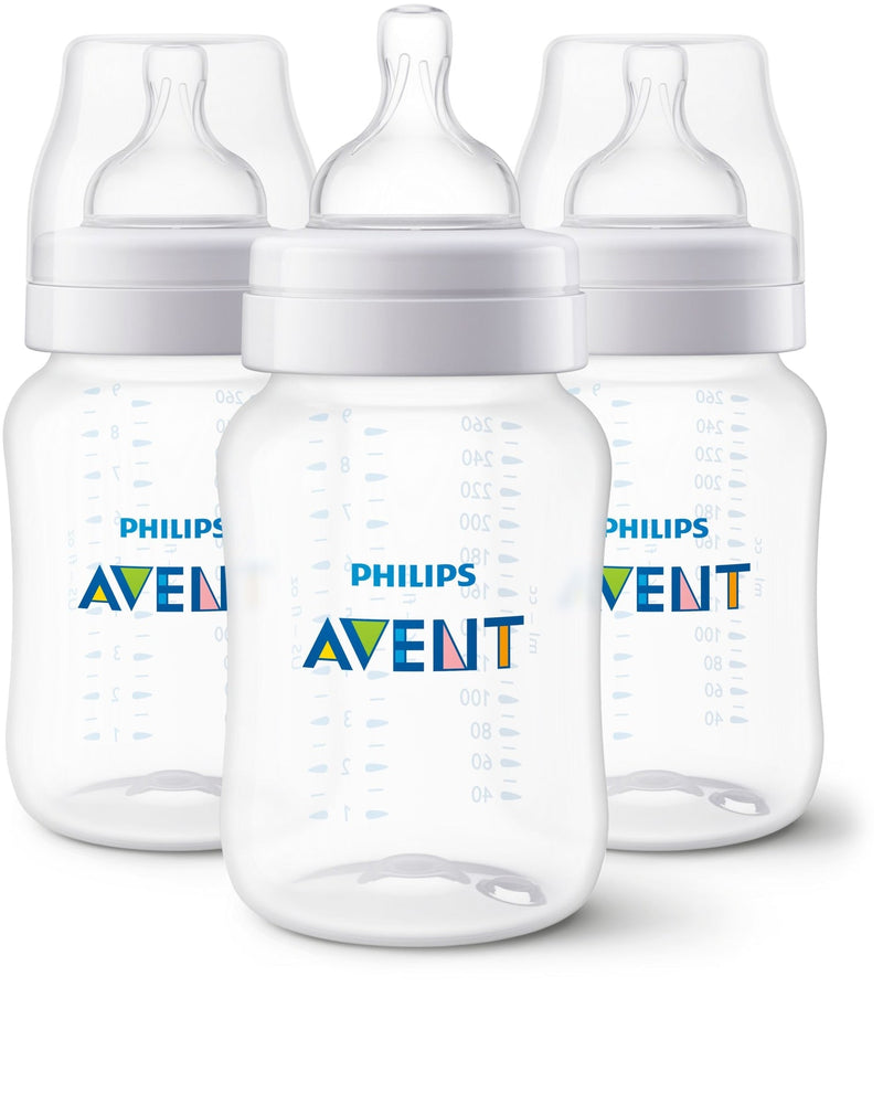 SCY103/03 Anti-Colic Baby Bottle, 9-oz, 3-pk J4040