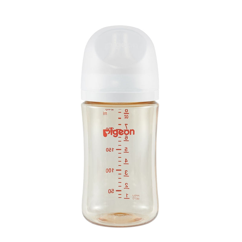 PPSU Bottle with Silicone Nipple (M), 8-oz, 3 Months R1405