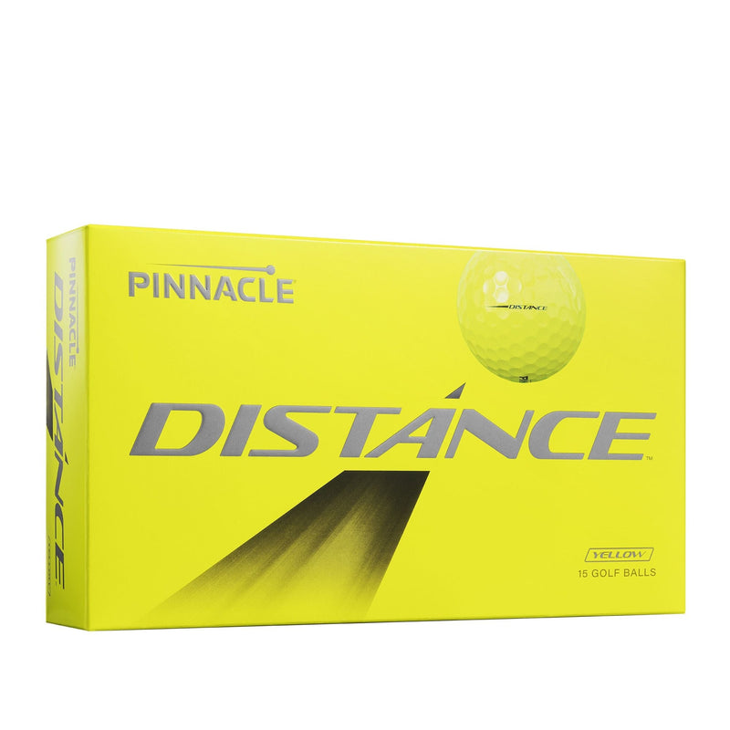Distance Golf Balls, Yellow, 15-pk M5237